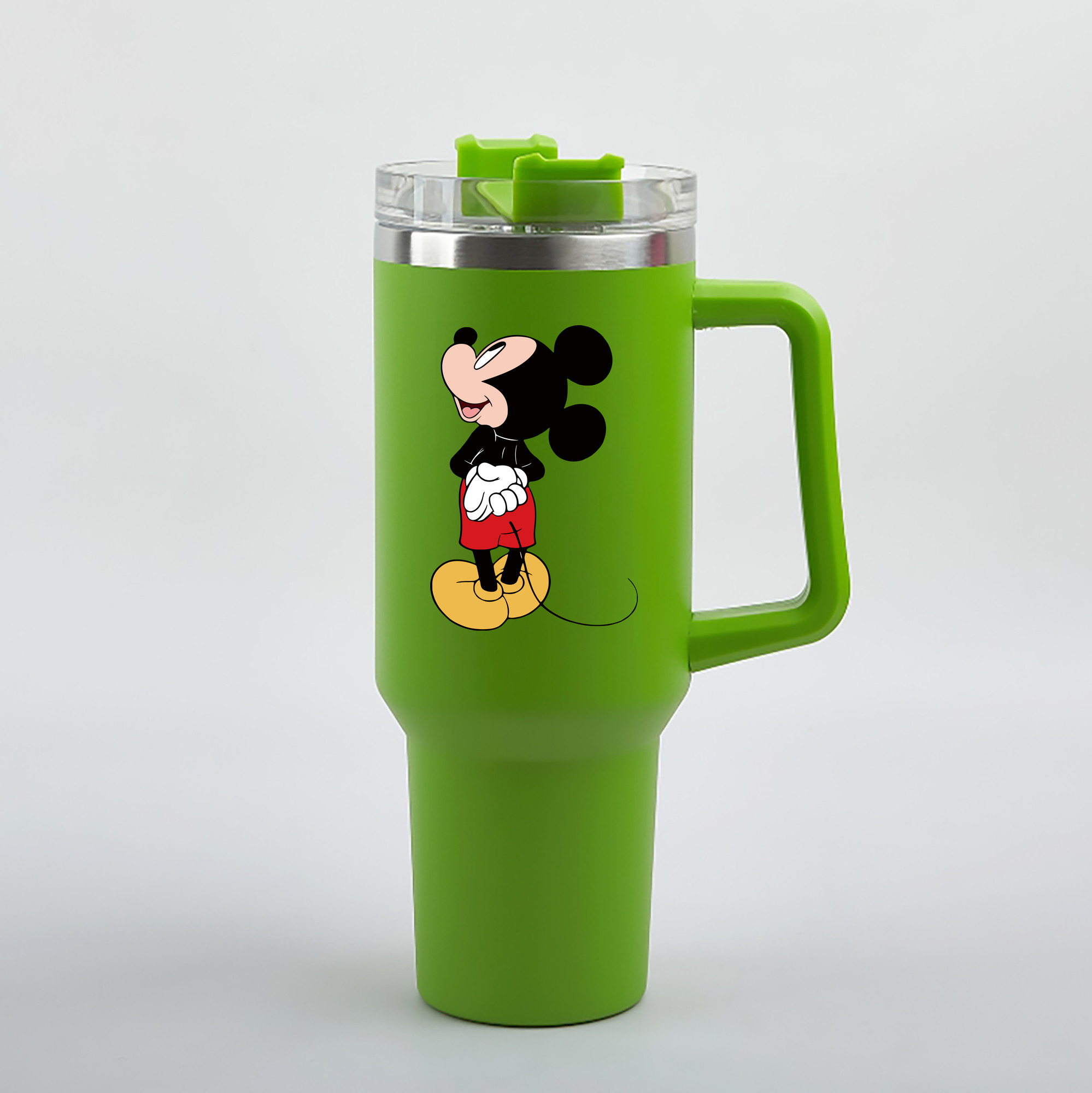 （画像用） ミッキーマウス Mickey Mouse 1200mL車用タンブラー（カラープリント）